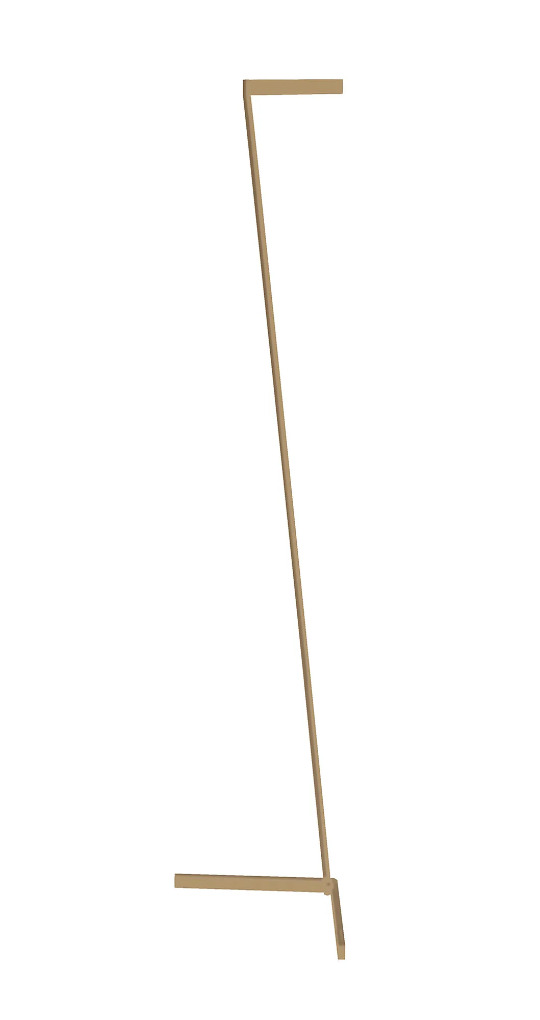 M7447  Vector Floor Lamp 40W LED Gold